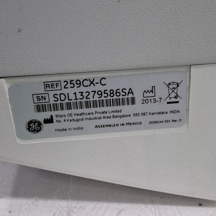 GE Healthcare GE Healthcare Corometrics 250cx Series Model 259cx Fetal Monitor Patient Monitors reLink Medical