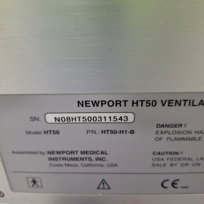 Newport Medical Newport Medical HT50 Ventilator Respiratory reLink Medical