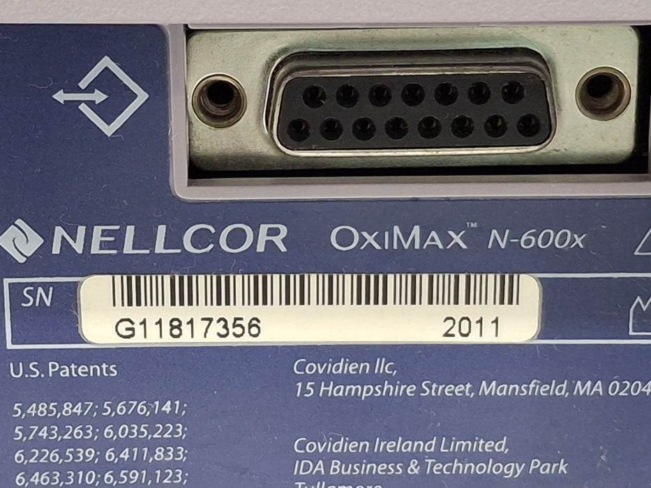 Nellcor Nellcor OxiMax N-600x Pulse Oximeter Patient Monitors reLink Medical