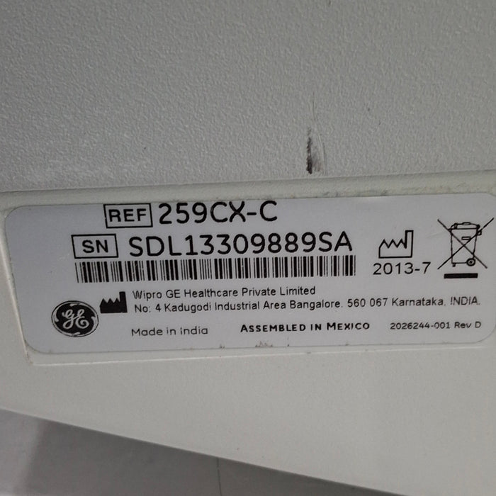 GE Healthcare GE Healthcare Corometrics 250cx Series Model 259cx Fetal Monitor Patient Monitors reLink Medical