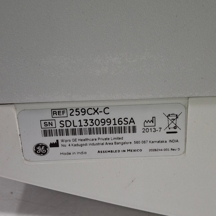 GE Healthcare GE Healthcare Corometrics 250cx Series Model 259cx Fetal Monitor Patient Monitors reLink Medical