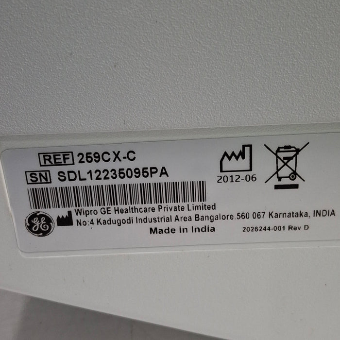GE Healthcare GE Healthcare Corometrics 250cx Series Model 259cx Fetal Monitor Patient Monitors reLink Medical