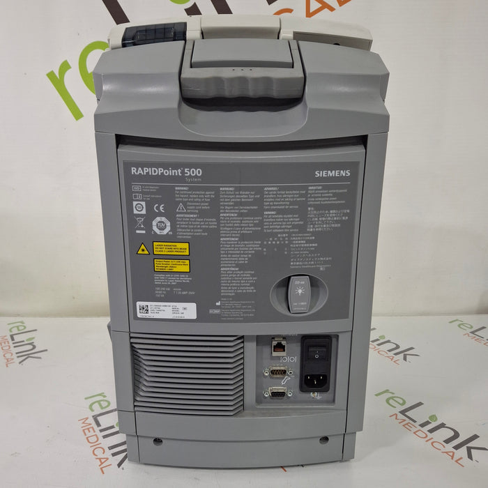 Siemens Siemens Rapidpoint 500 Blood Gas Analyzer Clinical Lab reLink Medical