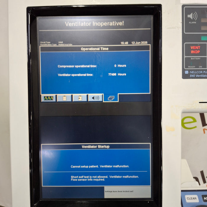 Puritan Bennett Puritan Bennett 840 Ventilator Respiratory reLink Medical