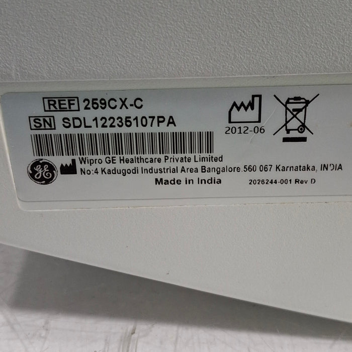 GE Healthcare GE Healthcare Corometrics 250cx Series Model 259cx Fetal Monitor Patient Monitors reLink Medical