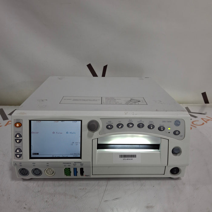 GE Healthcare Corometrics 250cx Series Model 259cx Fetal Monitor