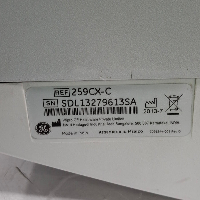 GE Healthcare Corometrics 250cx Series Model 259cx Fetal Monitor
