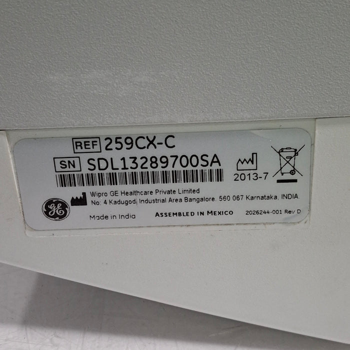 GE Healthcare GE Healthcare Corometrics 250cx Series Model 259cx Fetal Monitor Patient Monitors reLink Medical