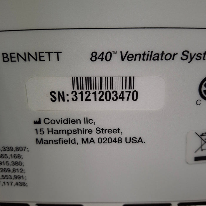 Puritan Bennett Puritan Bennett 840 Ventilator Respiratory reLink Medical