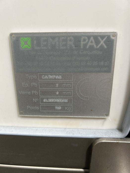 Lemer Pax Lemer Pax CATHPAX Radiation Protection Cabin Screen Shield X-Ray Equipment reLink Medical