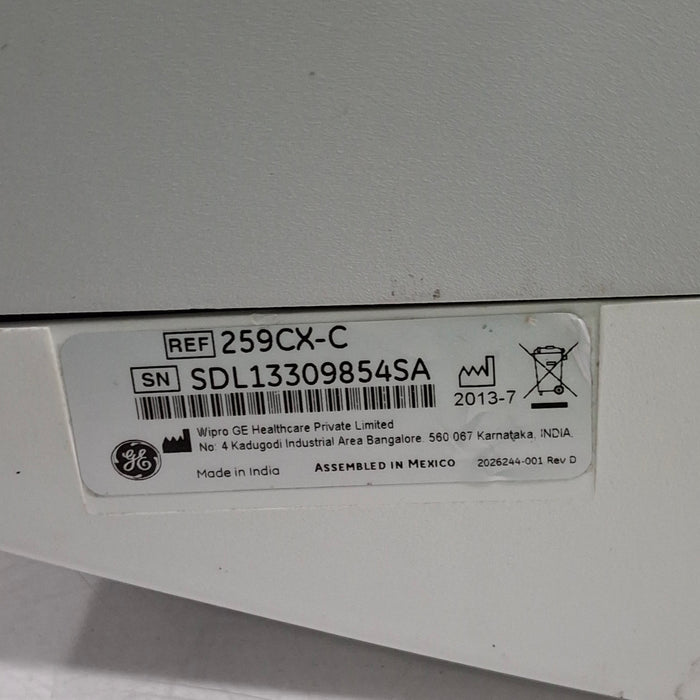 GE Healthcare GE Healthcare Corometrics 250cx Series Model 259cx-c Fetal Monitor Patient Monitors reLink Medical