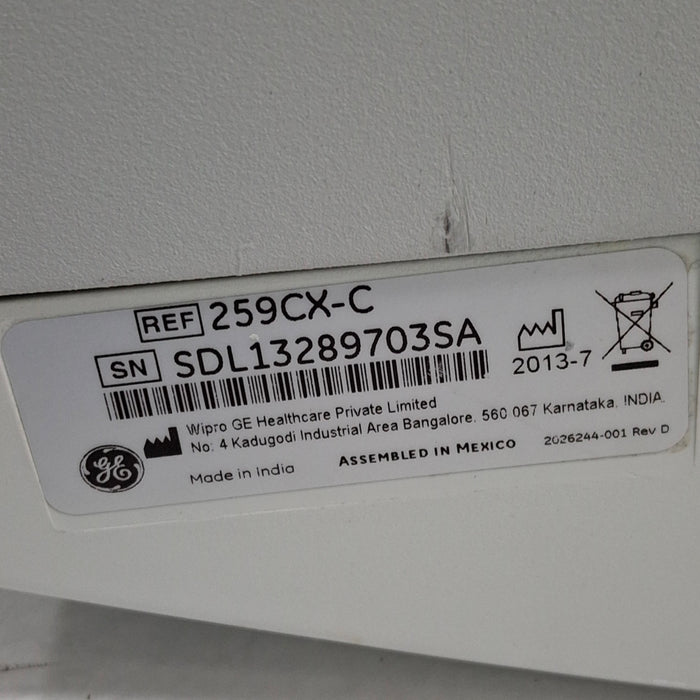 GE Healthcare GE Healthcare Corometrics 250cx Series Model 259cx-c Fetal Monitor Patient Monitors reLink Medical