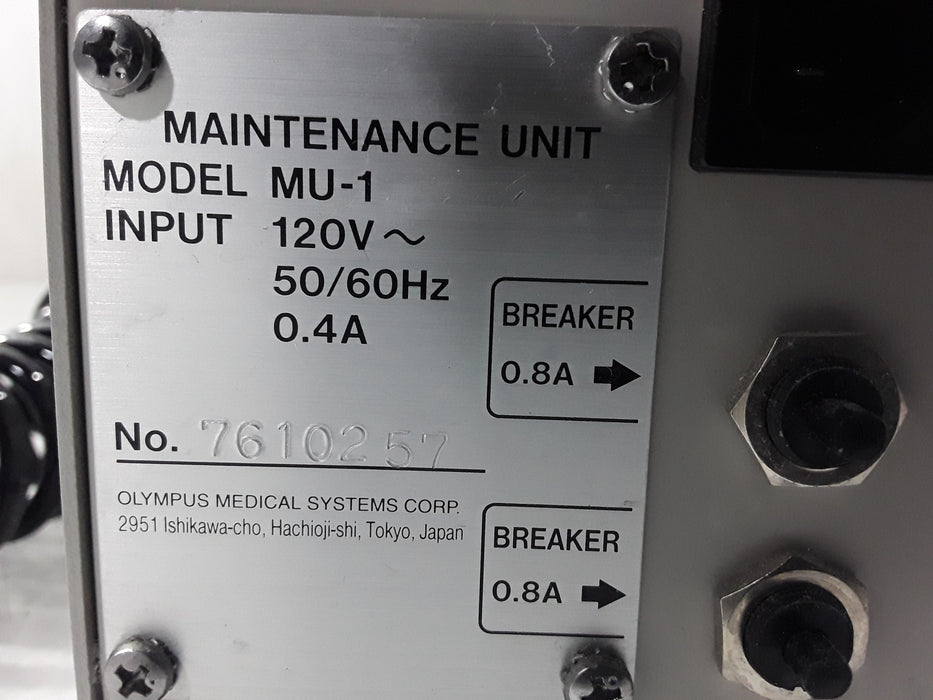 Olympus MU-1 Leakage Tester