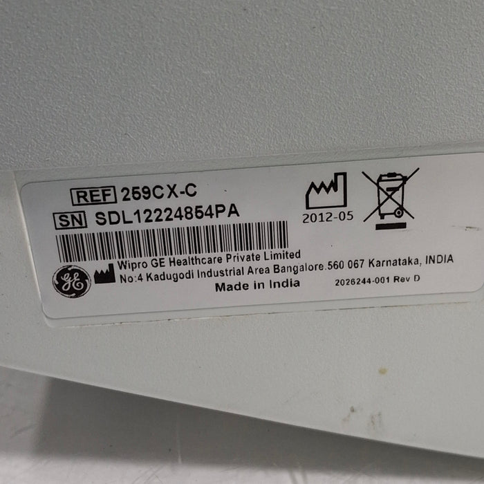 GE Healthcare GE Healthcare Corometrics 250cx Series Model 259cx-c Fetal Monitor Patient Monitors reLink Medical