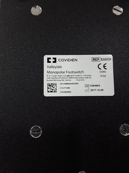 Valleylab Valleylab E6008 Monopolar Electrosurgical Footswitch Electrosurgical Units reLink Medical