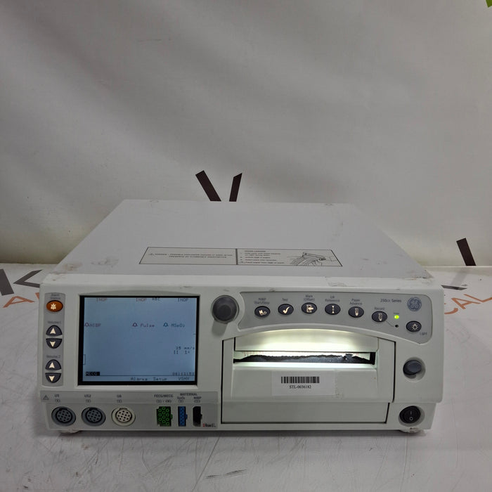 GE Healthcare GE Healthcare Corometrics 250cx Series Model 259cx-c Fetal Monitor Patient Monitors reLink Medical