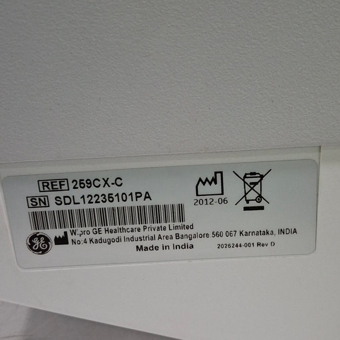 GE Healthcare GE Healthcare Corometrics 250cx Series Model 259cx-c Fetal Monitor Patient Monitors reLink Medical