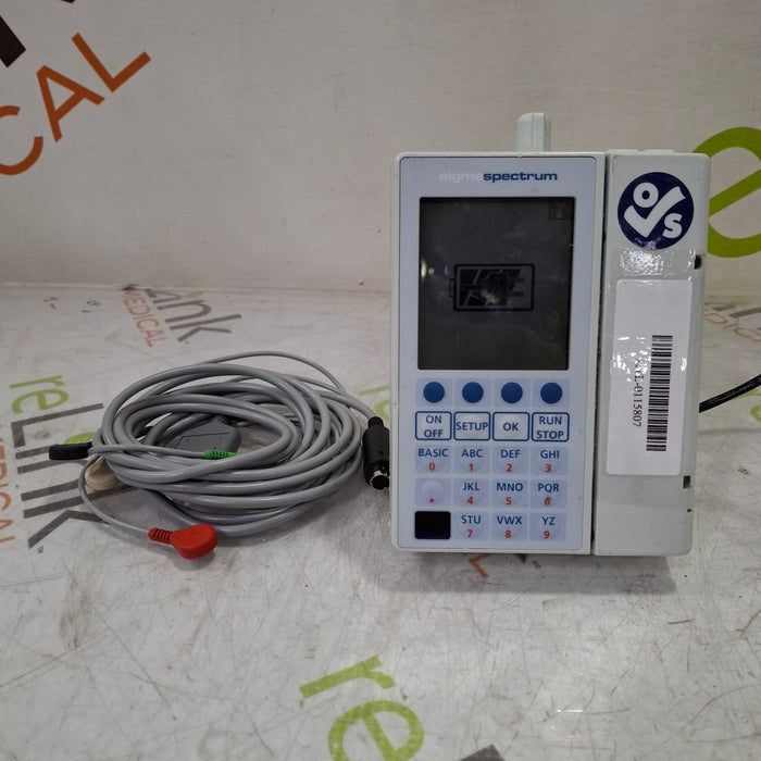 Baxter Sigma Spectrum 6.05.13 with B/G Battery Infusion Pump