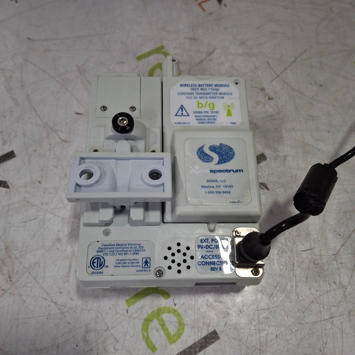 Baxter Sigma Spectrum 6.05.13 with B/G Battery Infusion Pump