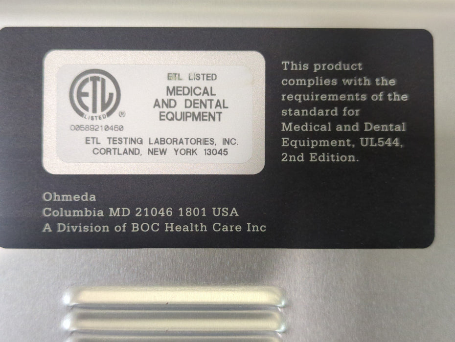 Ohmeda Medical Ohio Model 4400 Infant Warmer