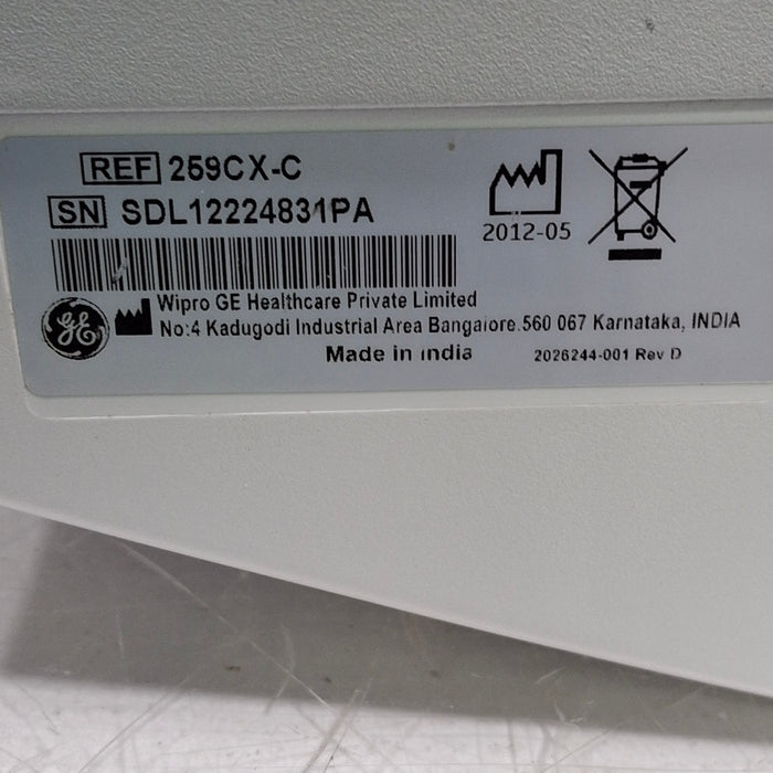 GE Healthcare GE Healthcare Corometrics 250cx Series Model 259cx-c Fetal Monitor Patient Monitors reLink Medical