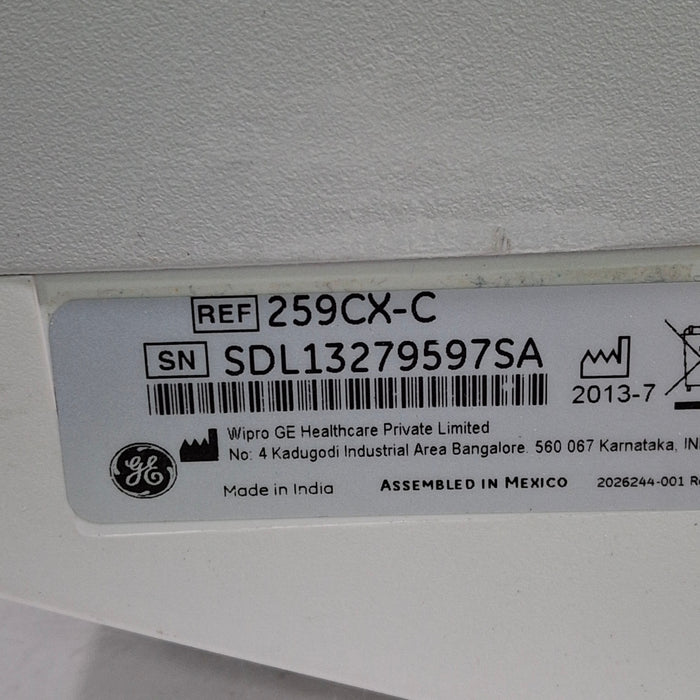 GE Healthcare GE Healthcare Corometrics 250cx Series Model 259cx-c Fetal Monitor Patient Monitors reLink Medical