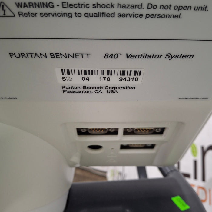 Puritan Bennett Puritan Bennett 840 Ventilator Respiratory reLink Medical
