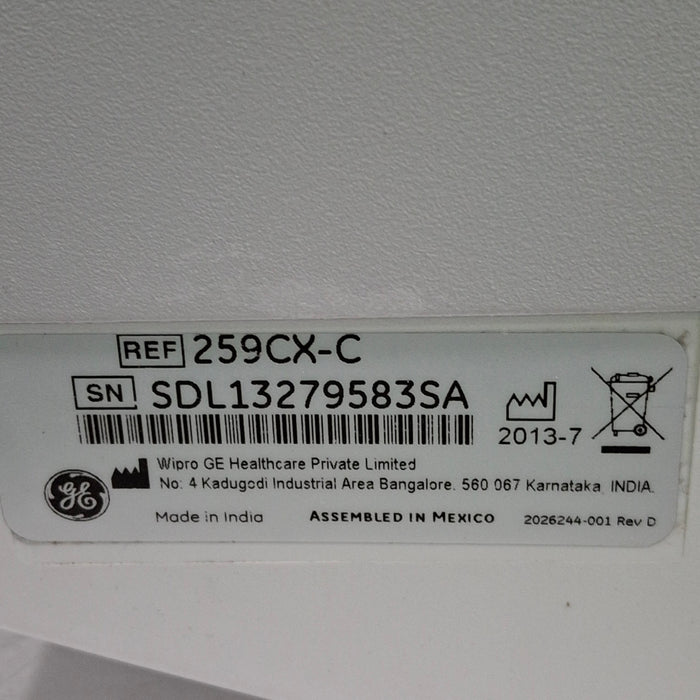 GE Healthcare GE Healthcare Corometrics 250cx Series Model 259cx-c Fetal Monitor Patient Monitors reLink Medical
