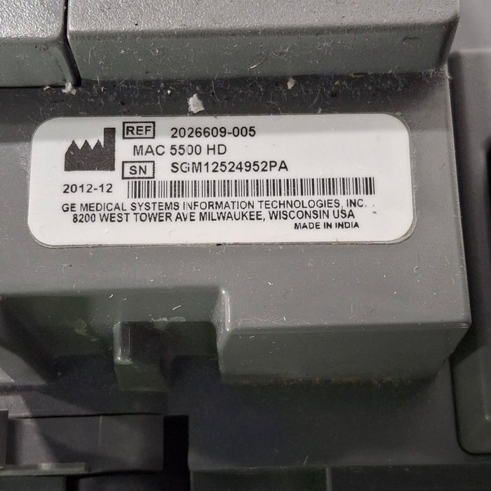GE Healthcare MAC 5500 HD ECG without CAM Module