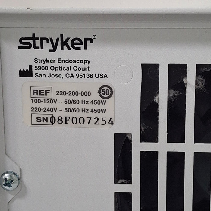 Stryker Stryker X8000 Light Source Rigid Endoscopy reLink Medical