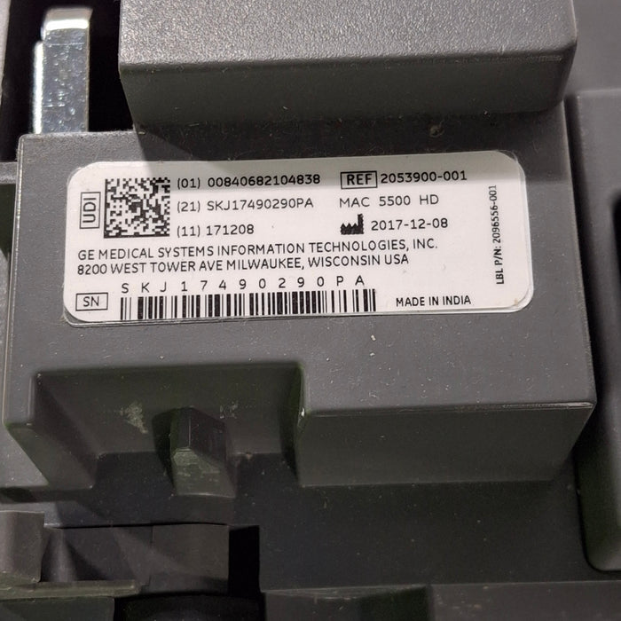GE Healthcare GE Healthcare MAC 5500 HD ECG without CAM Module Cardiology reLink Medical
