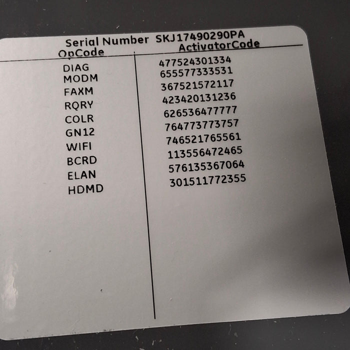 GE Healthcare GE Healthcare MAC 5500 HD ECG without CAM Module Cardiology reLink Medical