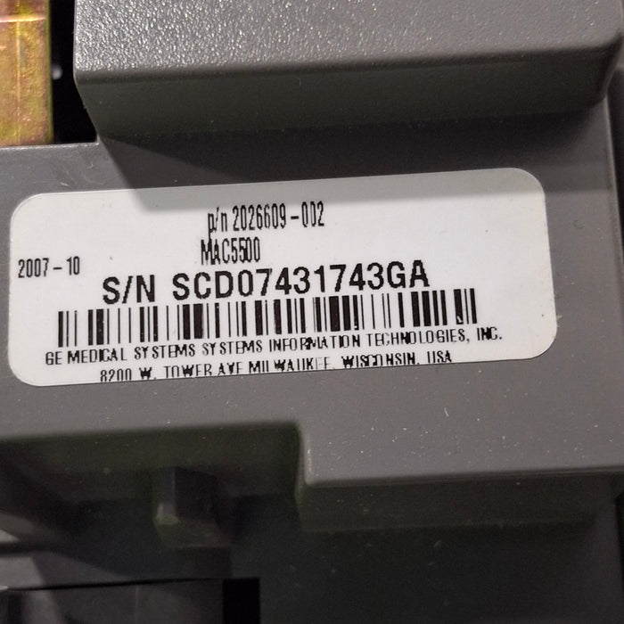 GE Healthcare GE Healthcare MAC 5500 ECG without CAM Module Cardiology reLink Medical