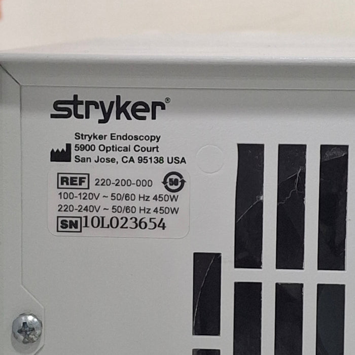 Stryker Stryker X8000 Light Source Rigid Endoscopy reLink Medical