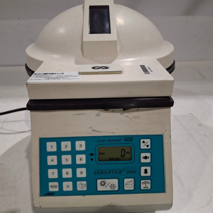 Clay Adams 420352 Sero-fuge 2002 2-Speed Centrifuge