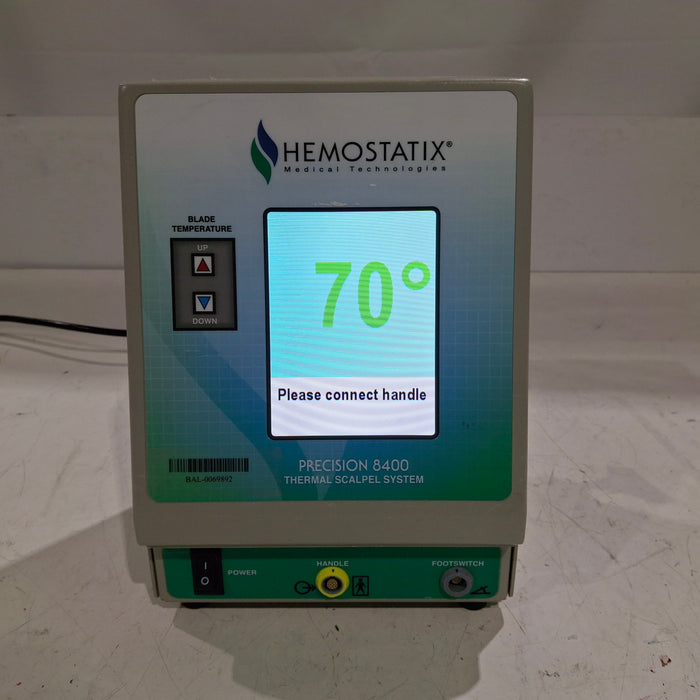 Hemostatix Medical Technologies LLC Precision 8400 Thermal Scalpel System