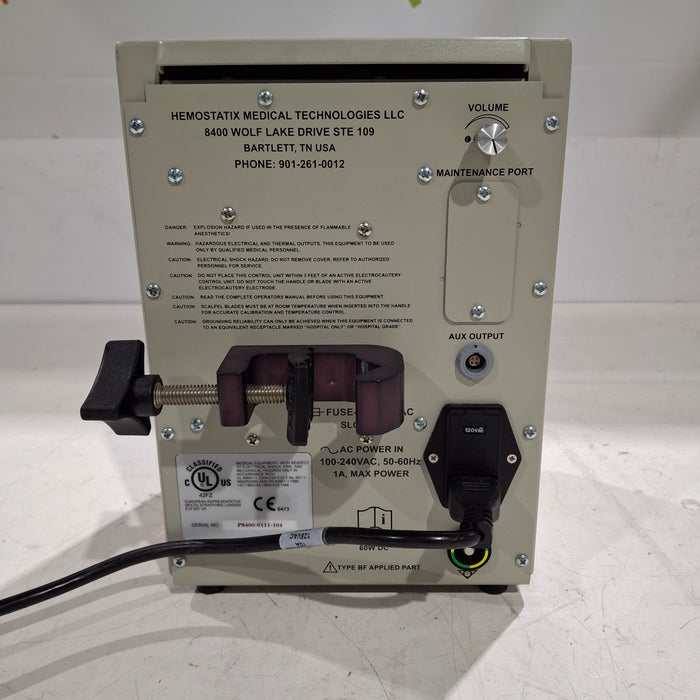 Hemostatix Medical Technologies LLC Precision 8400 Thermal Scalpel System