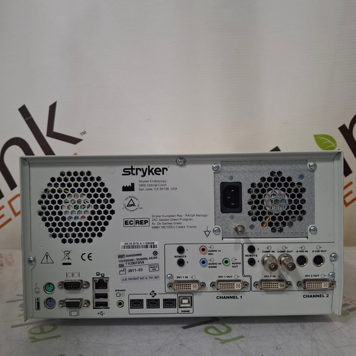 Stryker Stryker 240-050-988 SDC Ultra HD Information System Rigid Endoscopy reLink Medical