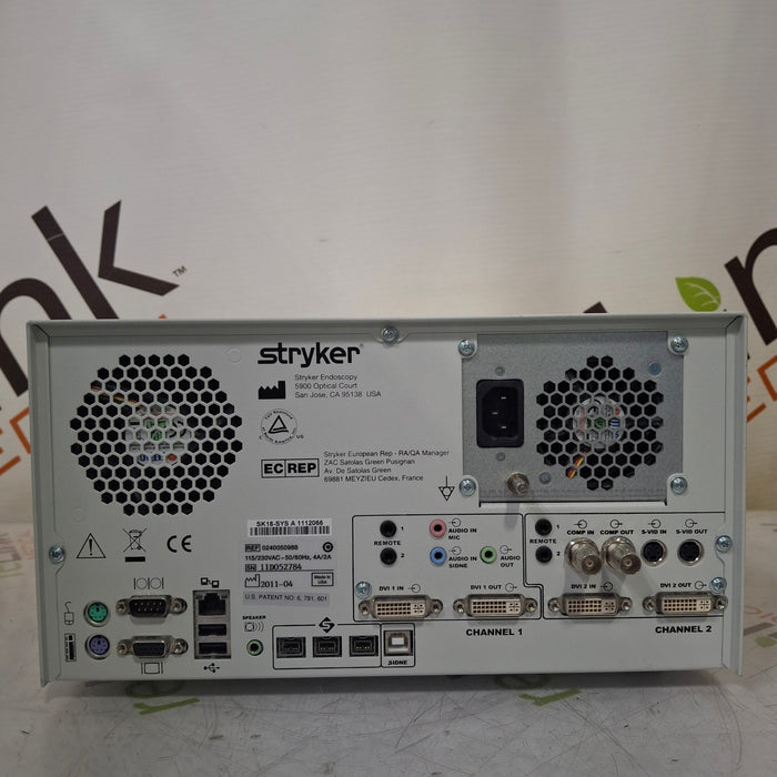Stryker Stryker 240-050-988 SDC Ultra HD Information System Rigid Endoscopy reLink Medical