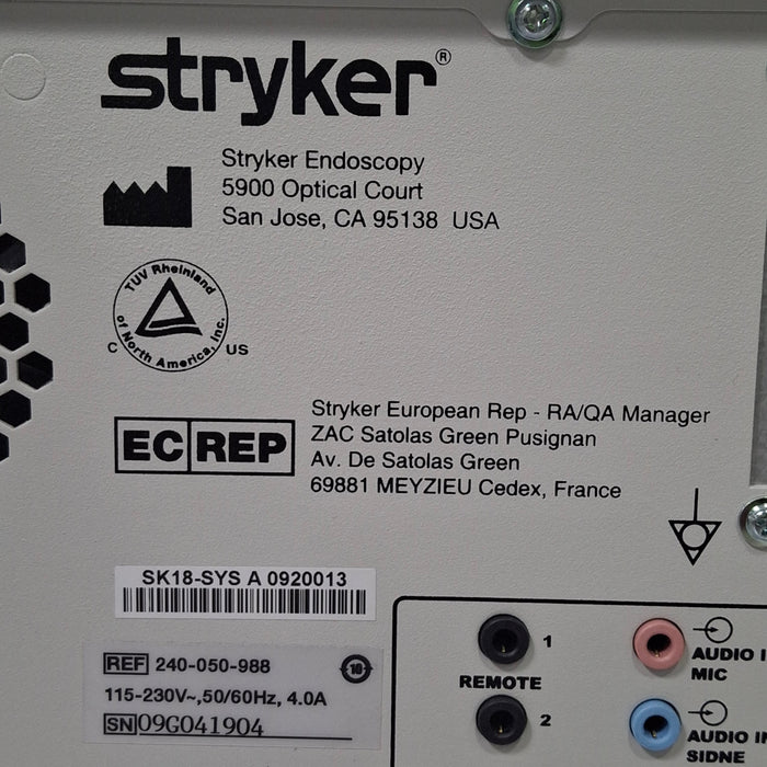 Stryker 240-050-988 SDC Ultra HD Information System