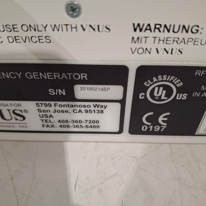 Medtronic VNUS RFG2 Radiofrequency Generator