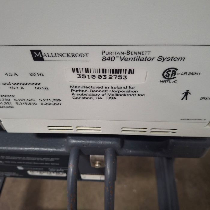 Puritan Bennett Puritan Bennett 840 Ventilator Respiratory reLink Medical