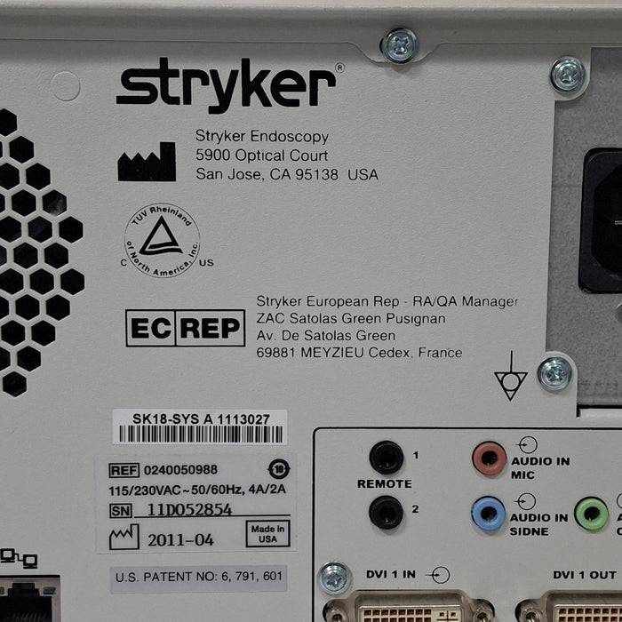 Stryker 240-050-988 SDC Ultra HD Information System