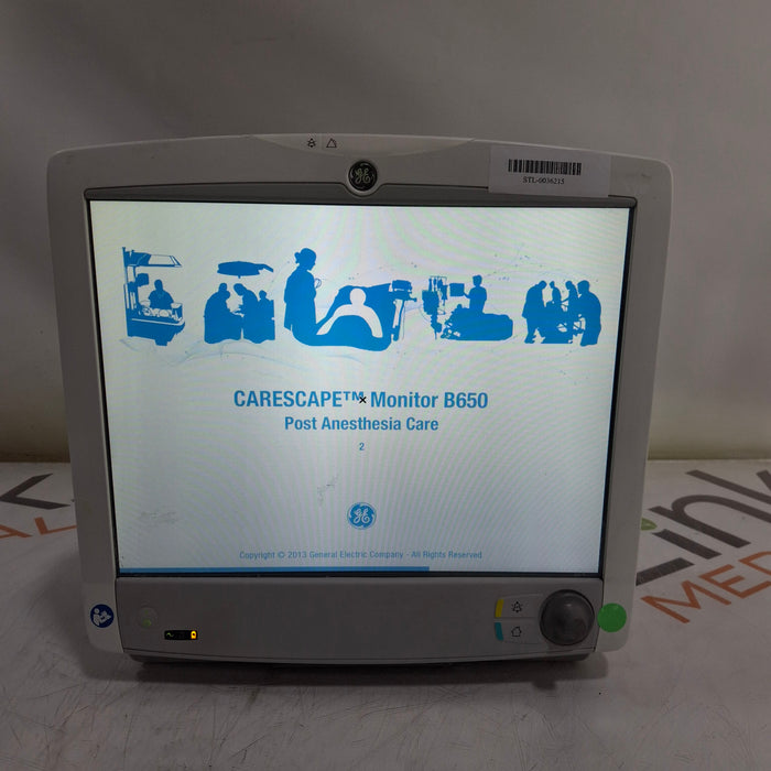 GE Healthcare GE Healthcare Carescape B450 Post Anesthesia Care Patient Monitor Patient Monitors reLink Medical