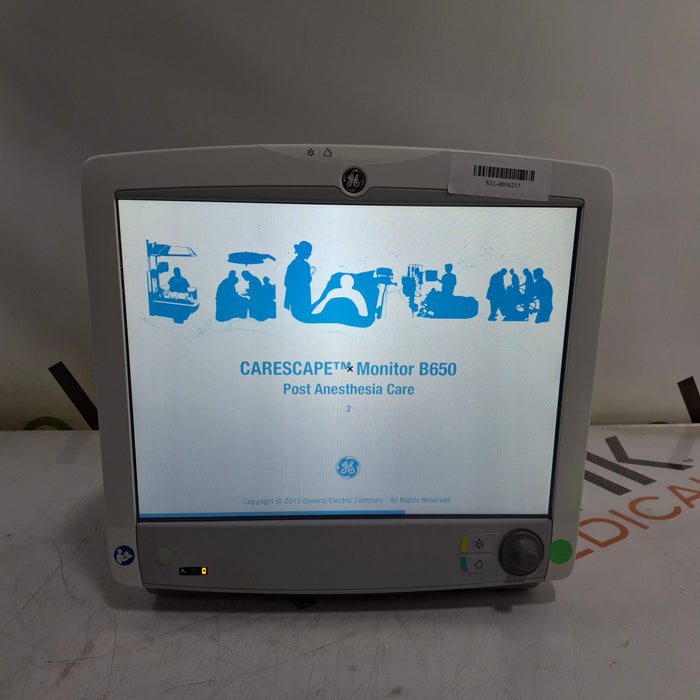 GE Healthcare GE Healthcare Carescape B650 Post Anesthesia Care Patient Monitor Patient Monitors reLink Medical