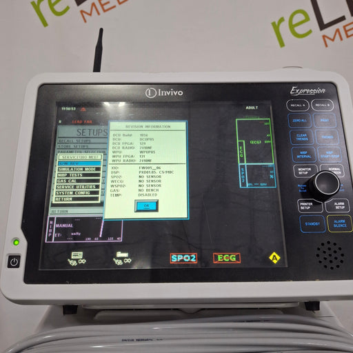 Invivo MDE Invivo MDE Expression MRI Patient Monitoring System Patient Monitors reLink Medical