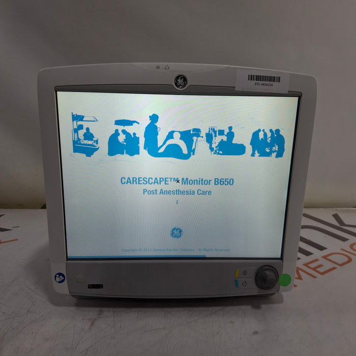 GE Healthcare GE Healthcare Carescape B650 Post Anesthesia Care Patient Monitor Patient Monitors reLink Medical