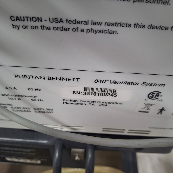 Puritan Bennett Puritan Bennett 840 Ventilator Respiratory reLink Medical