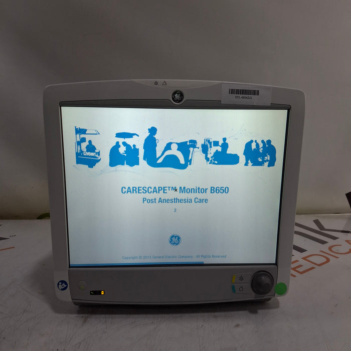 GE Healthcare GE Healthcare Carescape B650 Post Anesthesia Care Patient Monitor Patient Monitors reLink Medical