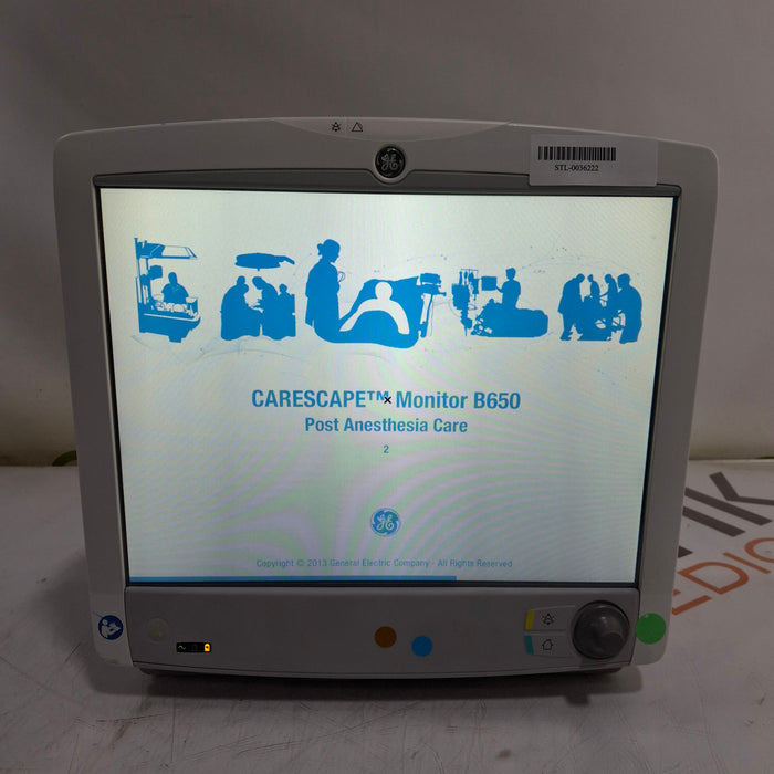 GE Healthcare GE Healthcare Carescape B650 Post Anesthesia Care Patient Monitor Patient Monitors reLink Medical